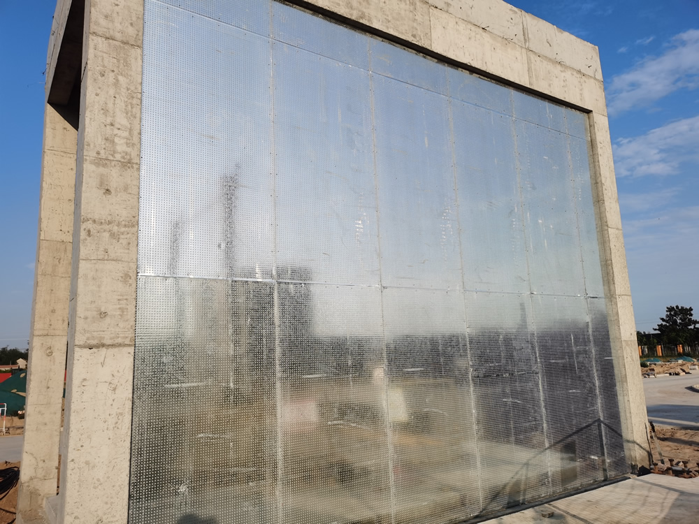 河南兰考仪封生物天然气抗爆墙