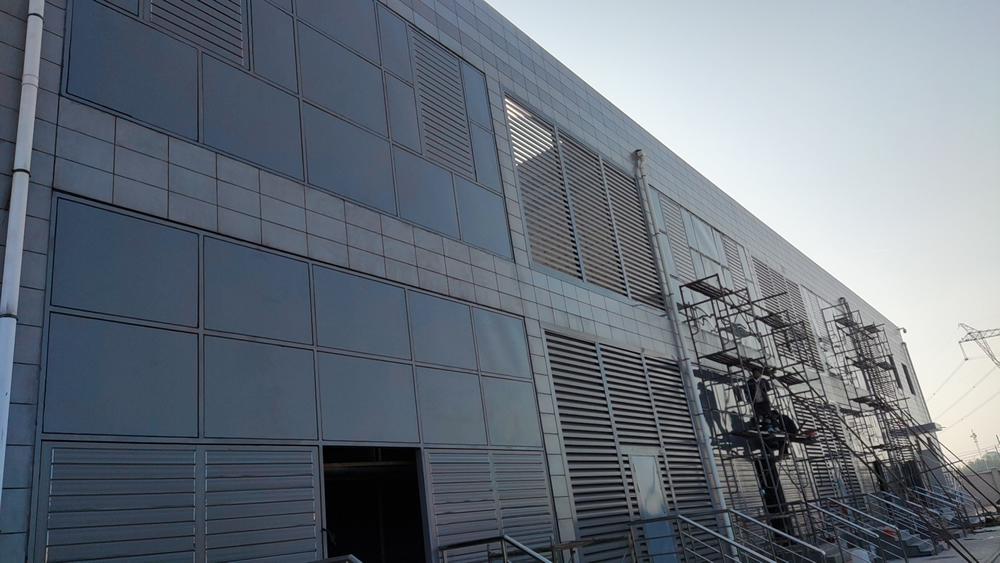 郑州姚家110KV变电站泄压墙